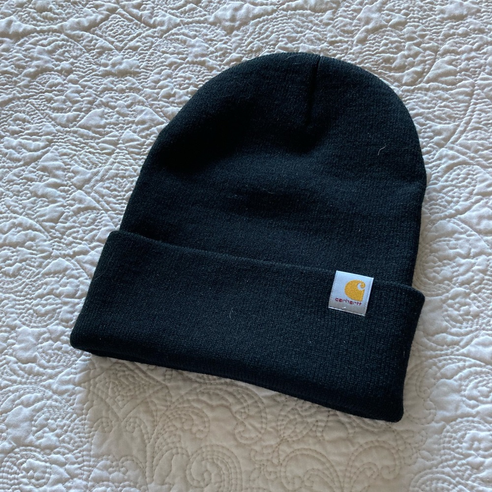 Carhartt Dark Beanie with Label